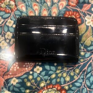 Dior Diva VIP Glossy Black Card Holder